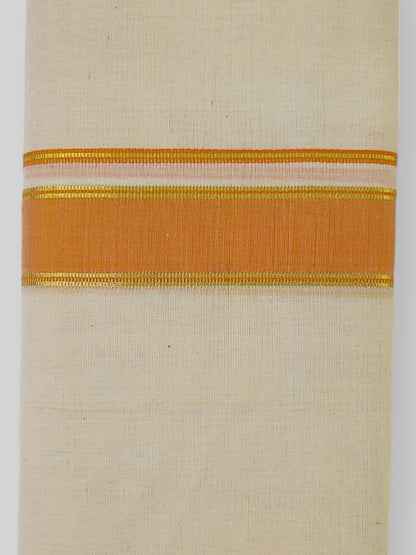  Kerala Balaramapuram Handloom Mundu/Dhoti Pure Cotton
