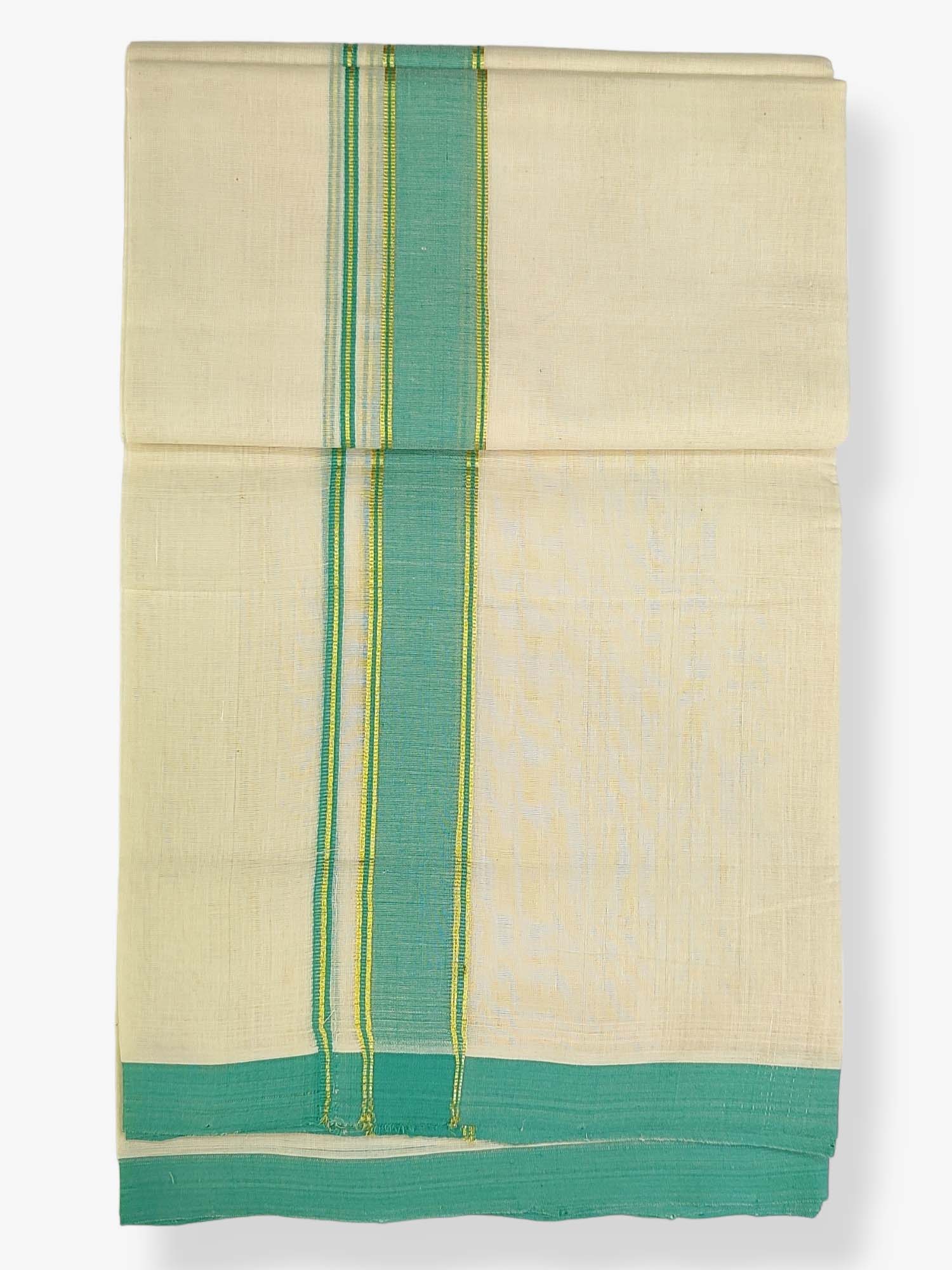  Kerala Balaramapuram Handloom Mundu/Dhoti Pure Cotton