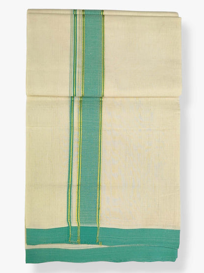  Kerala Balaramapuram Handloom Mundu/Dhoti Pure Cotton