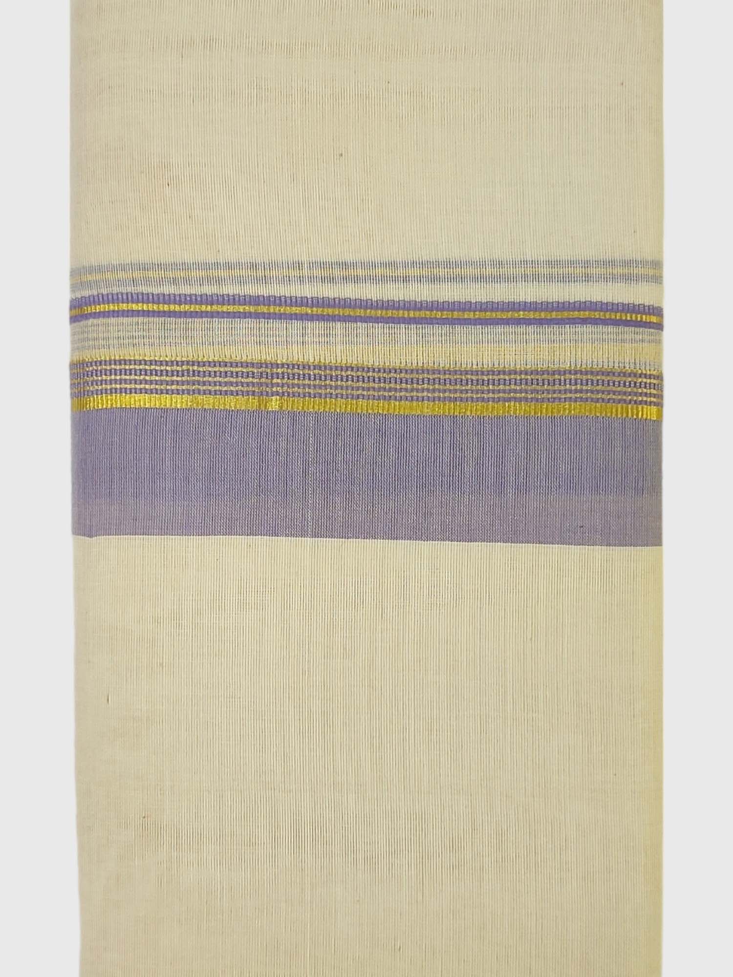  Kerala Balaramapuram Handloom Mundu/Dhoti Pure Cotton