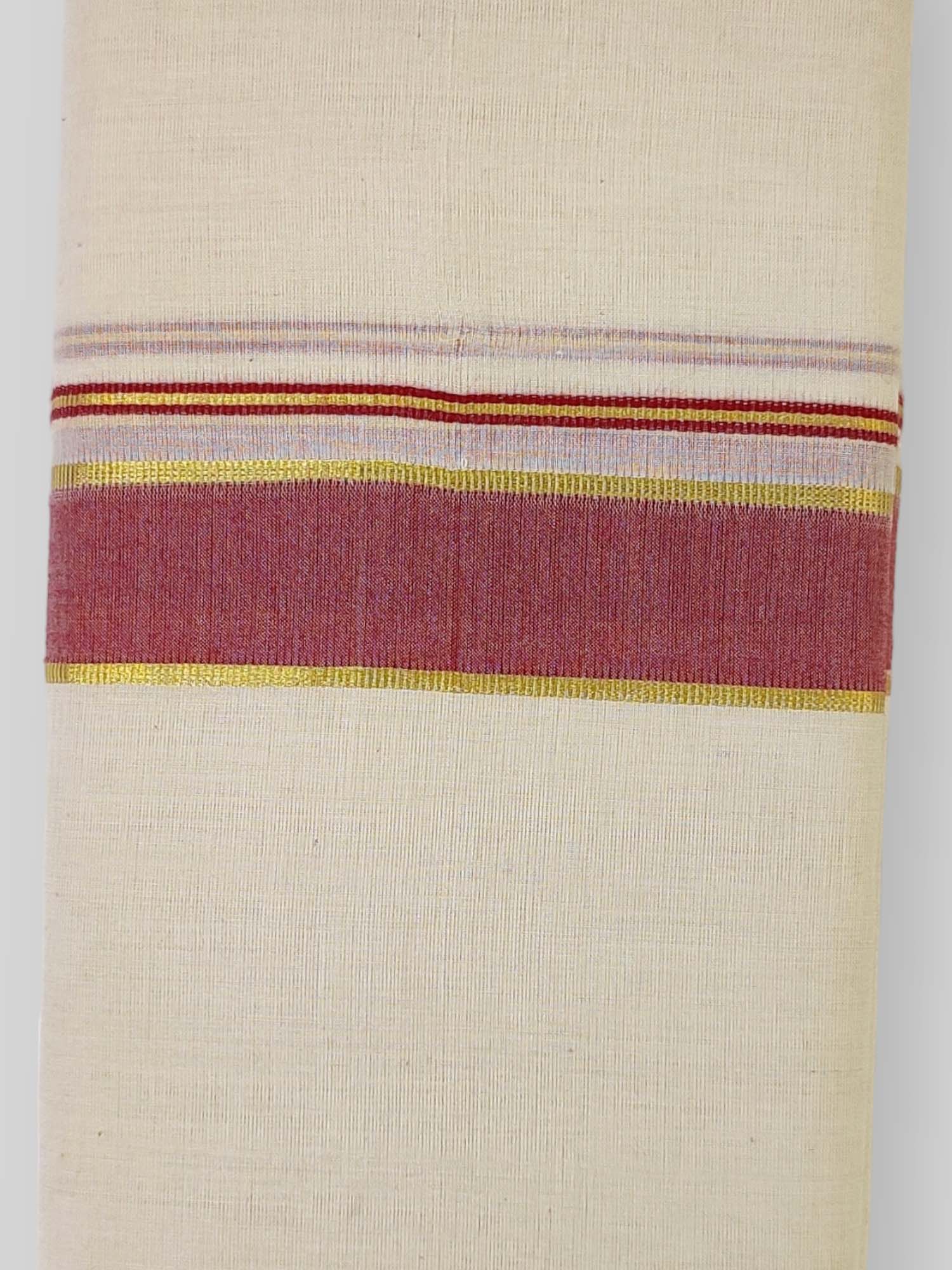  Kerala Balaramapuram Handloom Mundu/Dhoti Pure Cotton