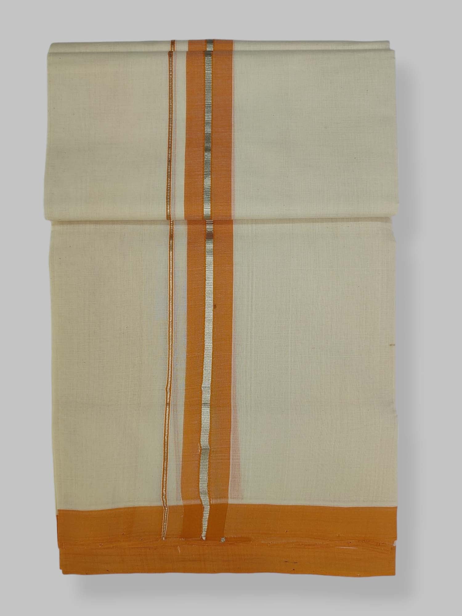  Kerala Balaramapuram Handloom Mundu/Dhoti Pure Cotton