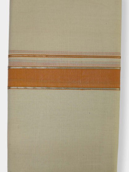  Kerala Balaramapuram Handloom Mundu/Dhoti Pure Cotton
