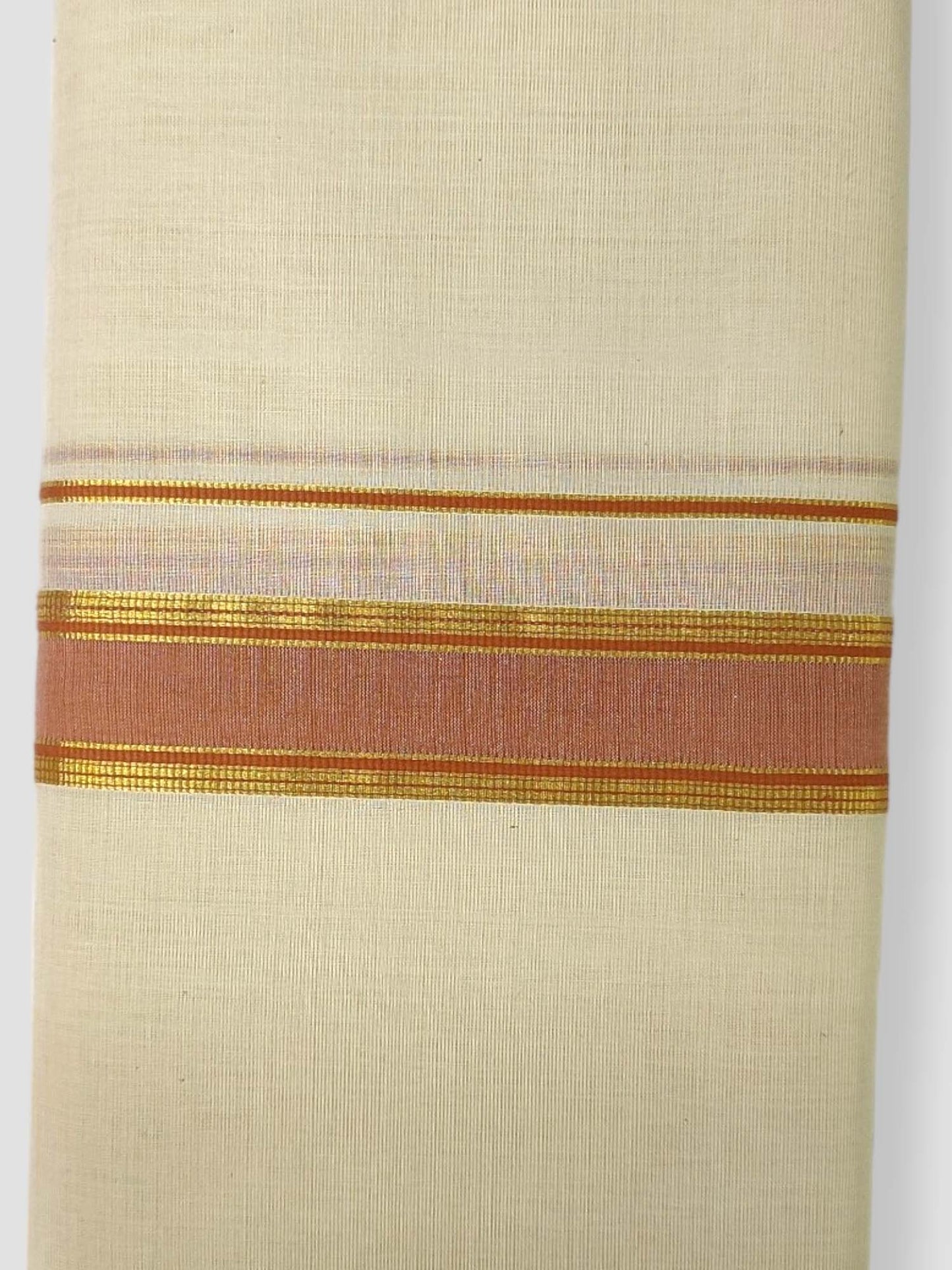  Kerala Balaramapuram Handloom Mundu/Dhoti Pure Cotton