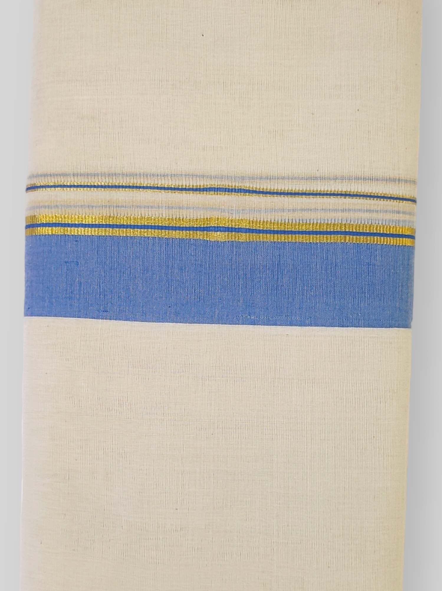  Kerala Balaramapuram Handloom Mundu/Dhoti Pure Cotton