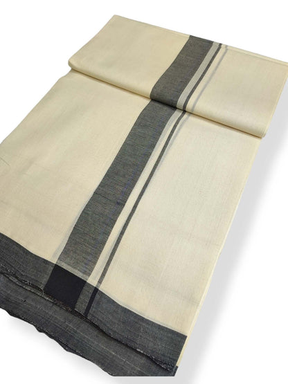  Kerala Balaramapuram Pure Cotton Handloom Mundu/Dhoti 