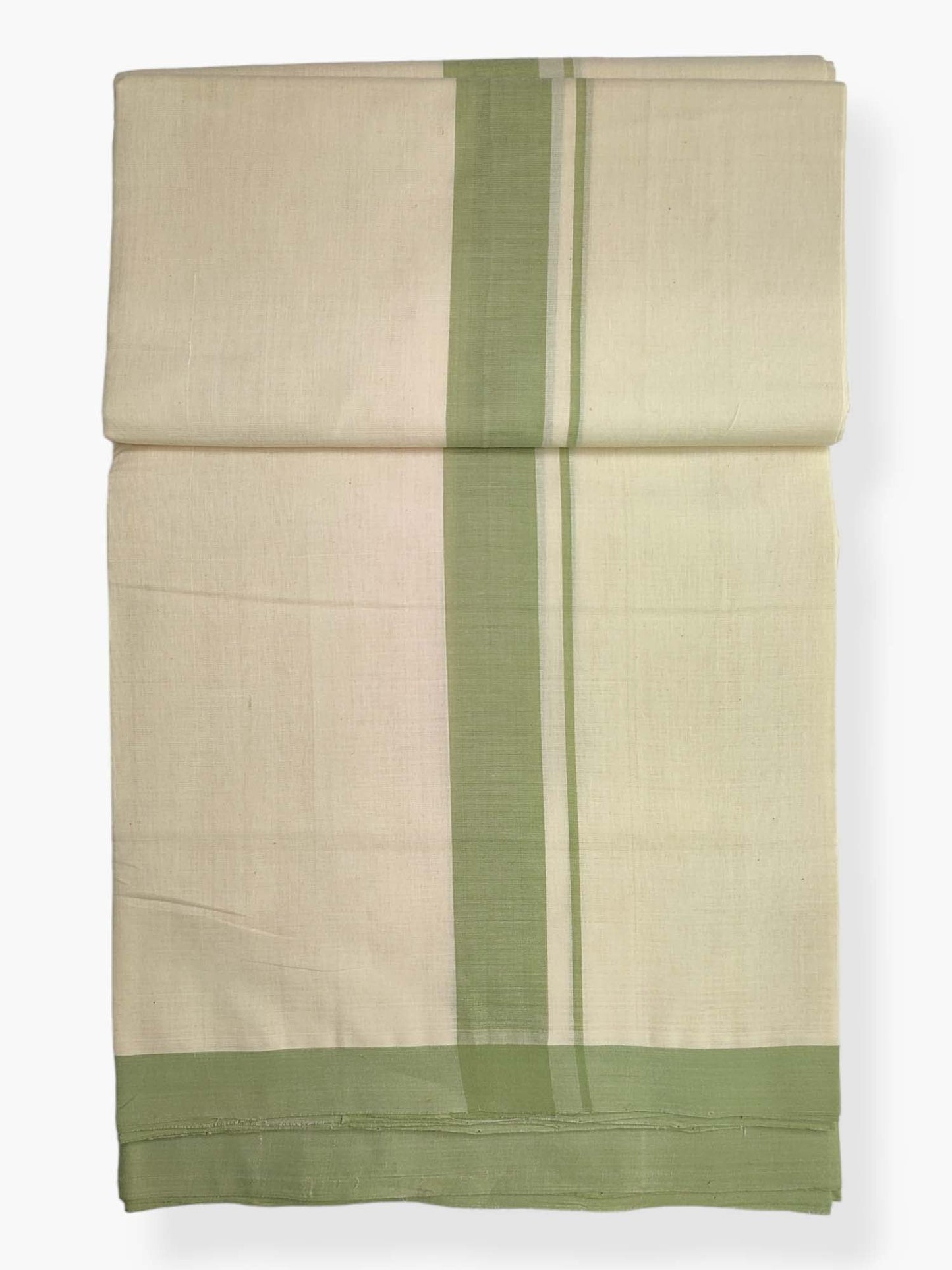  Kerala Balaramapuram Pure Cotton Handloom Mundu/Dhoti 