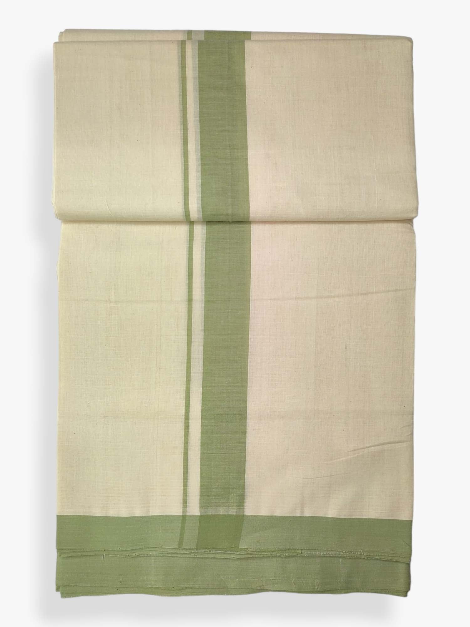  Kerala Balaramapuram Pure Cotton Handloom Mundu/Dhoti 