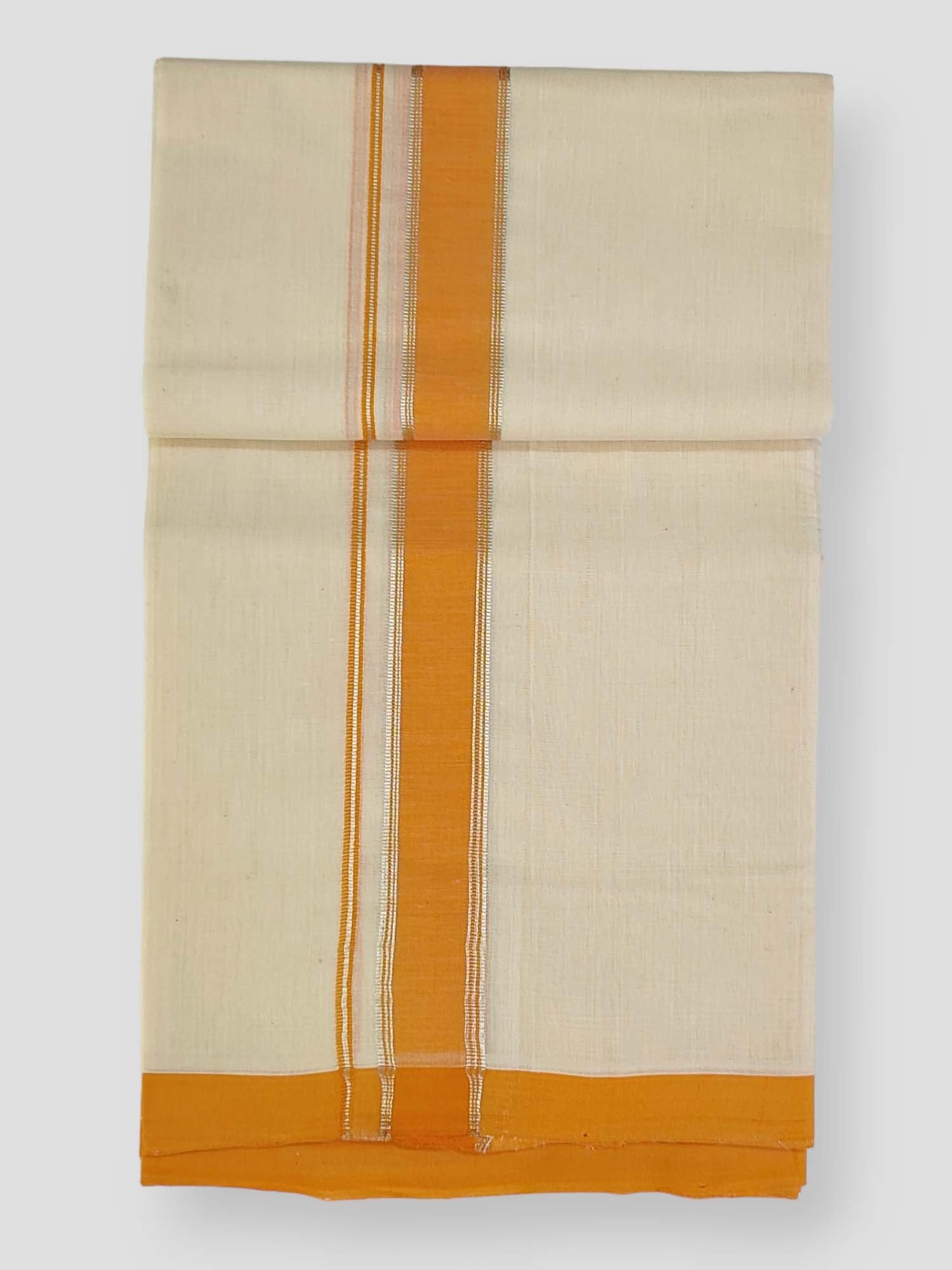  Kerala Balaramapuram Handloom Mundu/Dhoti Pure Cotton
