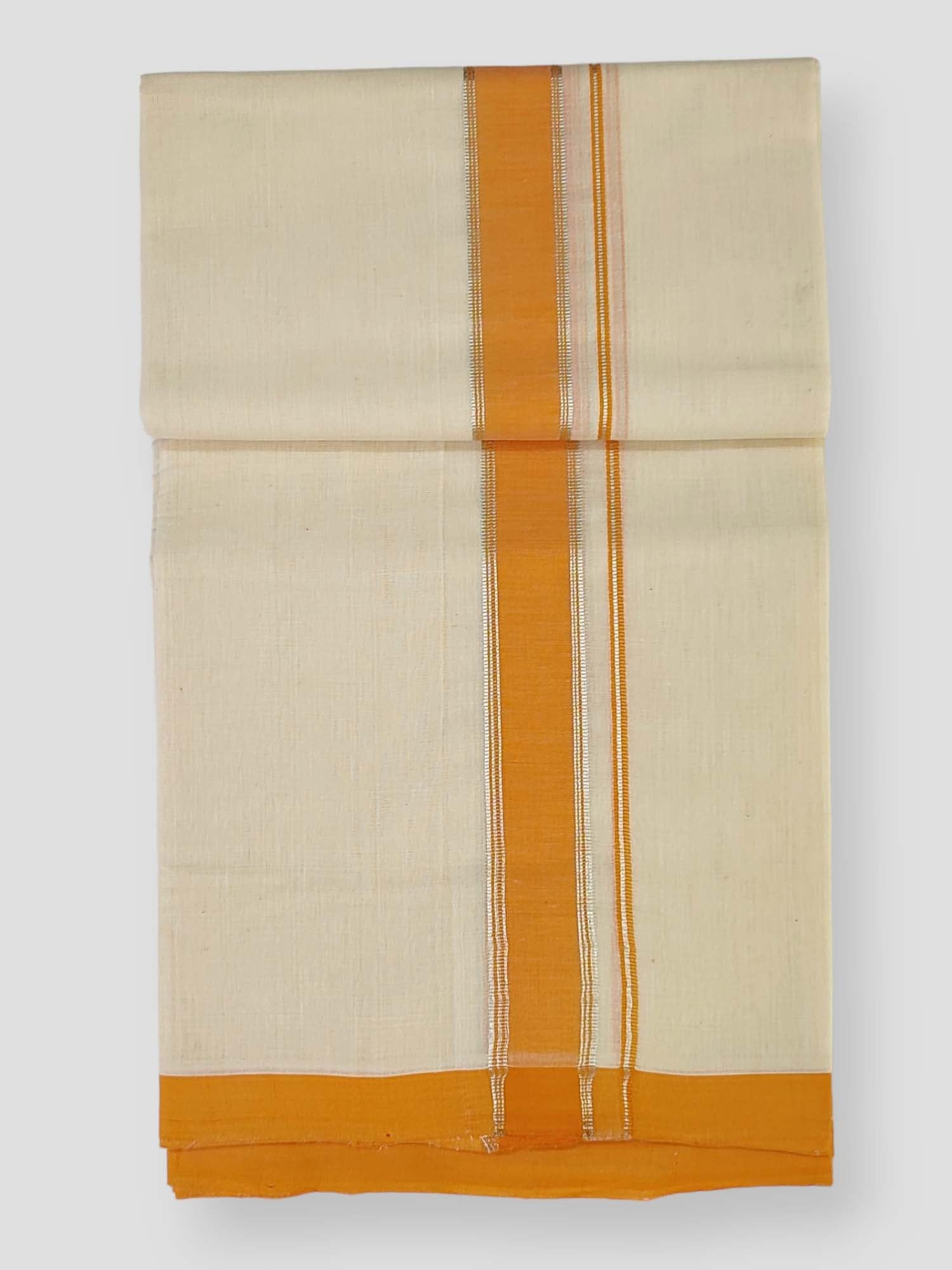 Kerala Balaramapuram Handloom Mundu/Dhoti Pure Cotton