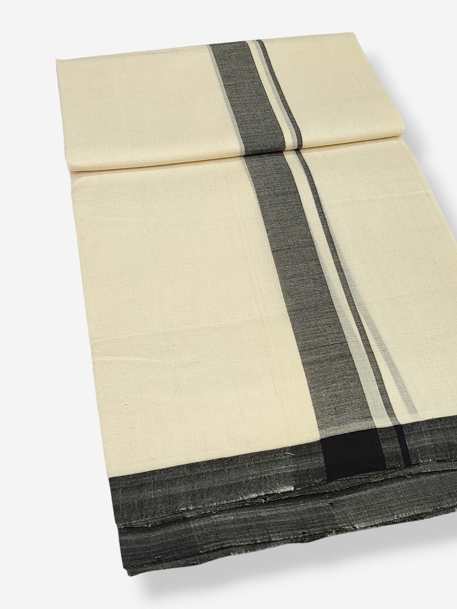  Kerala Balaramapuram Handloom Mundu/Dhoti Pure Cotton