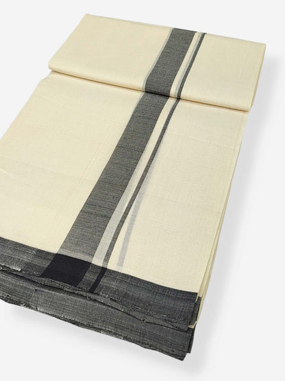  Kerala Balaramapuram Handloom Mundu/Dhoti Pure Cotton