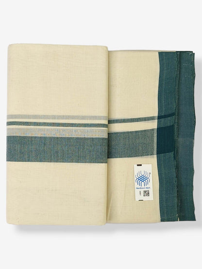  Kerala Balaramapuram Handloom Mundu/Dhoti Pure Cotton