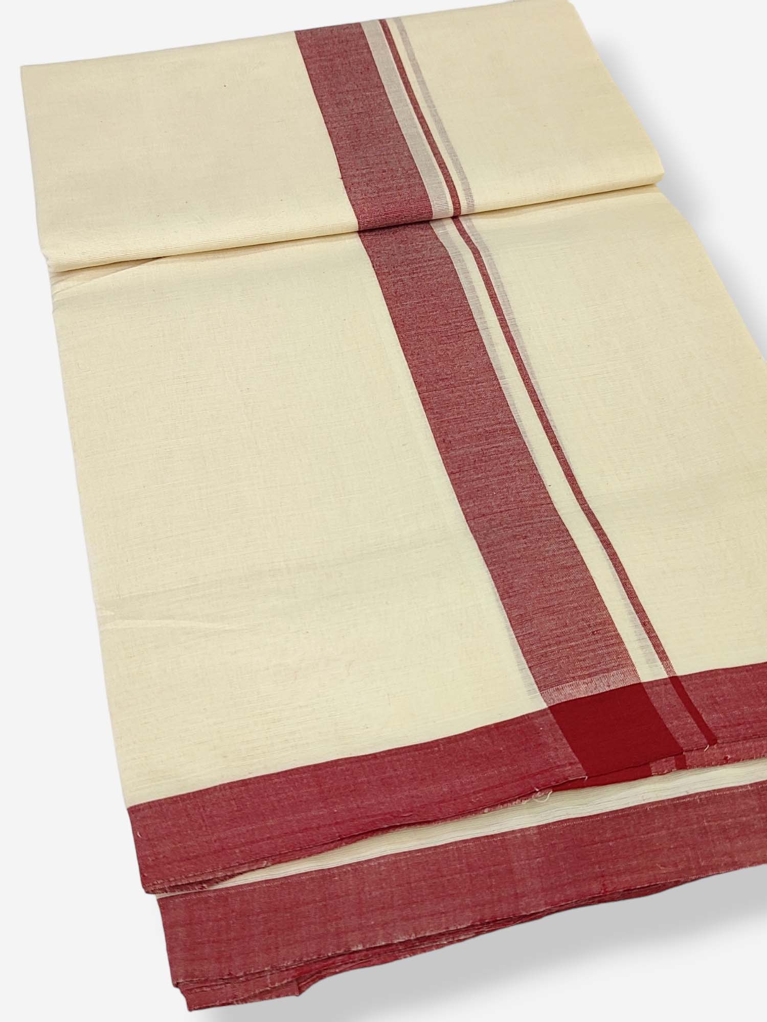  Kerala Balaramapuram Handloom Mundu/Dhoti Pure Cotton