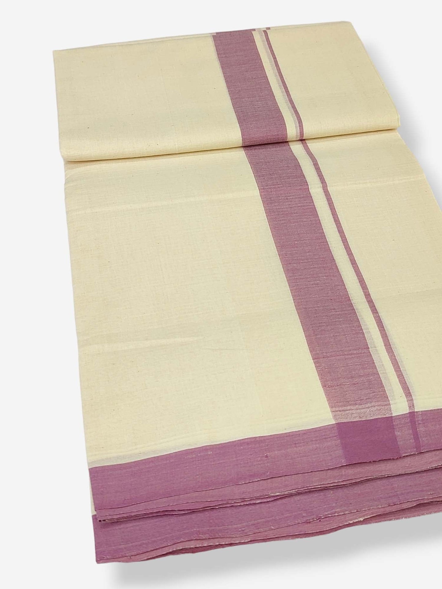  Kerala Balaramapuram Handloom Mundu/Dhoti Pure Cotton