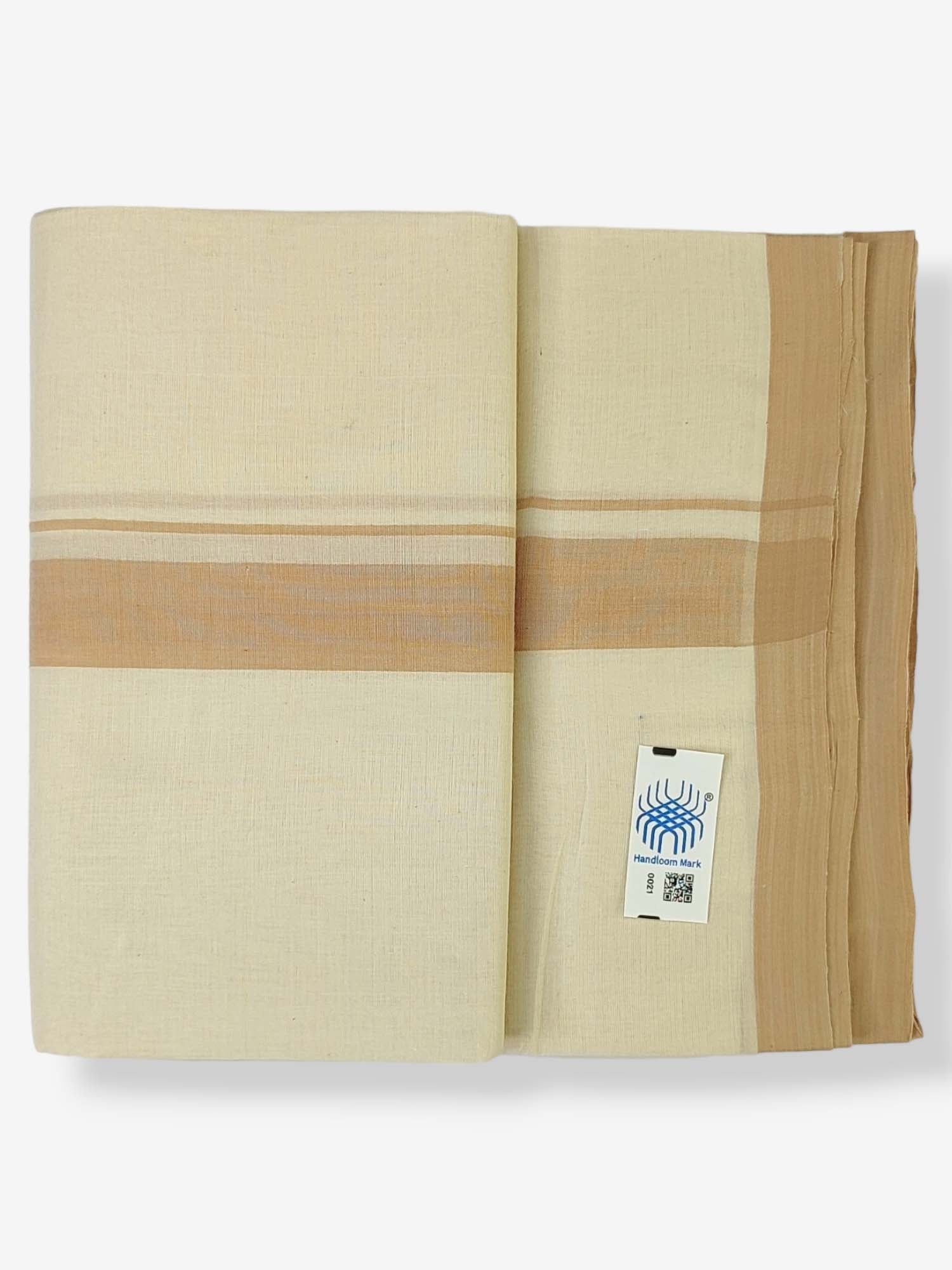  Kerala Balaramapuram Handloom Mundu/Dhoti Pure Cotton