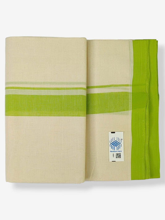  Kerala Balaramapuram Handloom Mundu/Dhoti Pure Cotton