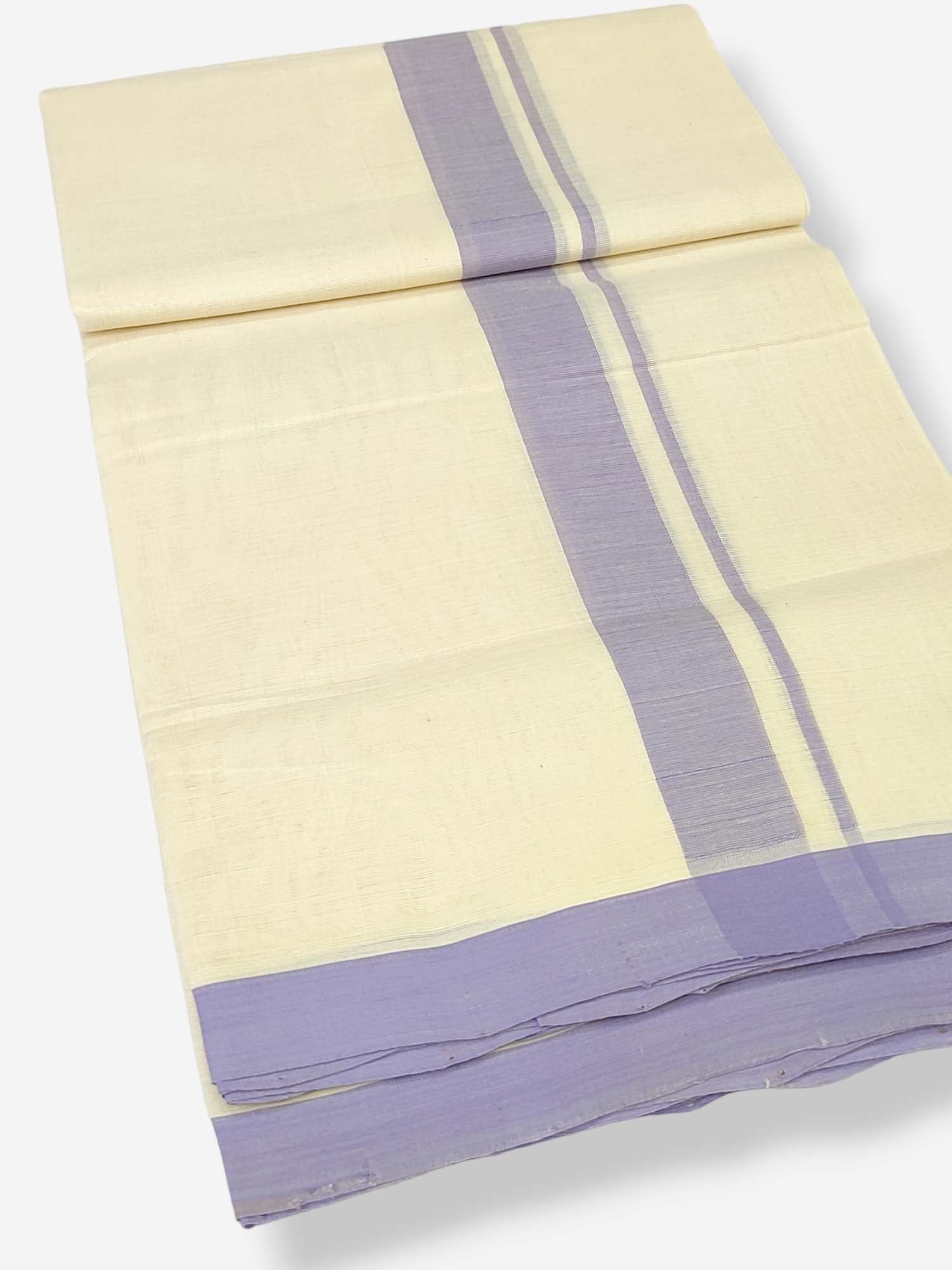  Kerala Balaramapuram Handloom Mundu/Dhoti Pure Cotton