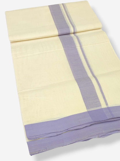  Kerala Balaramapuram Handloom Mundu/Dhoti Pure Cotton