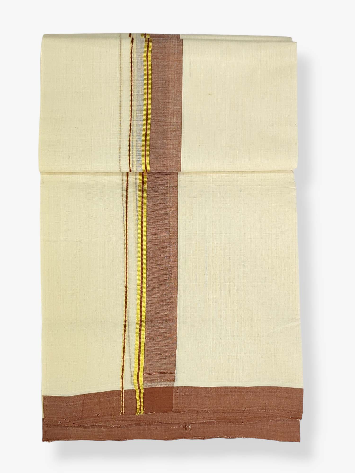  Kerala Balaramapuram Handloom Mundu/Dhoti Pure Cotton