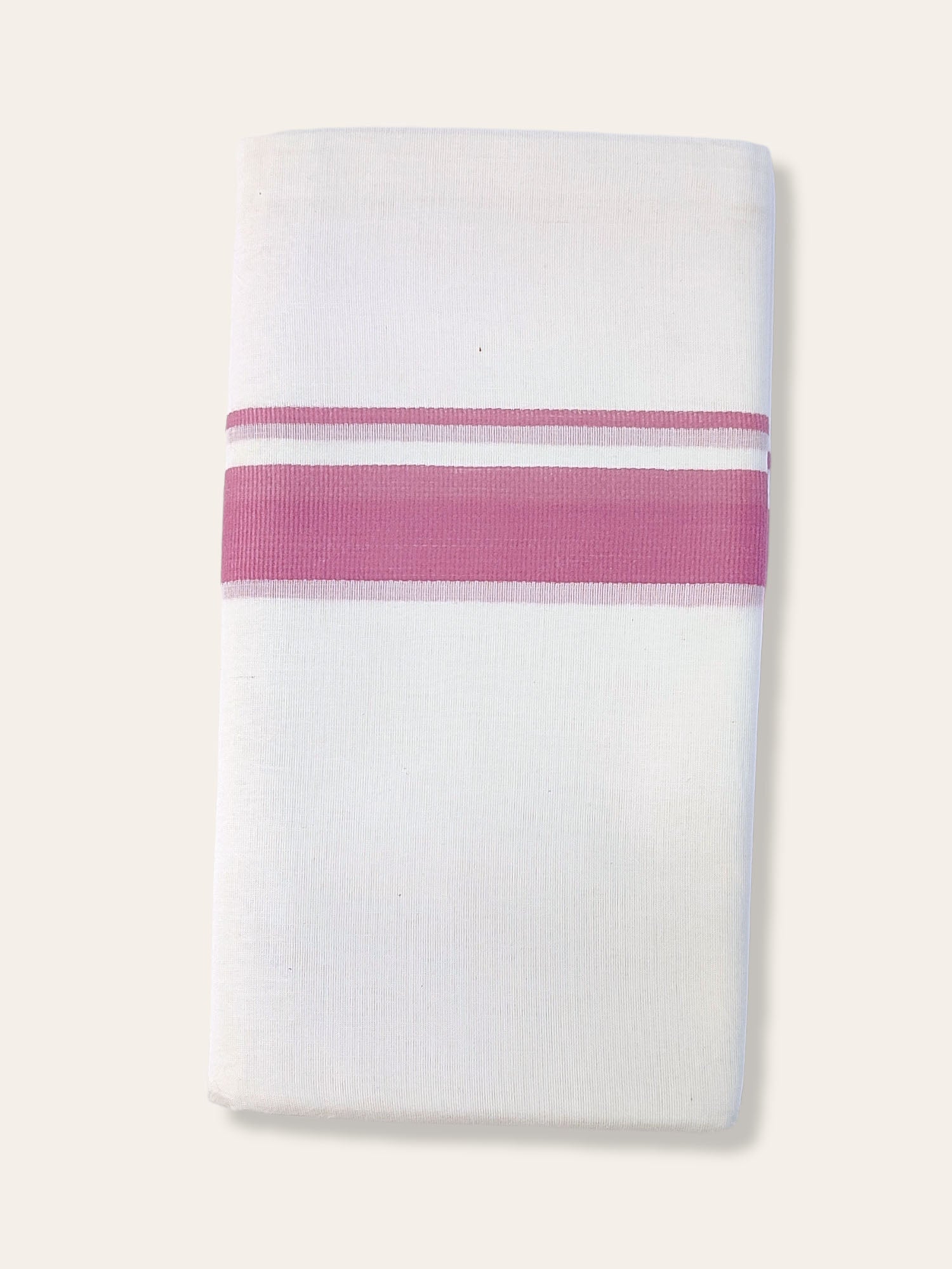 Cotton White Dhoti/Mundu for Men