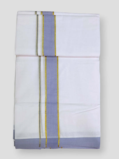 Cotton White Dhoti/Mundu for Men