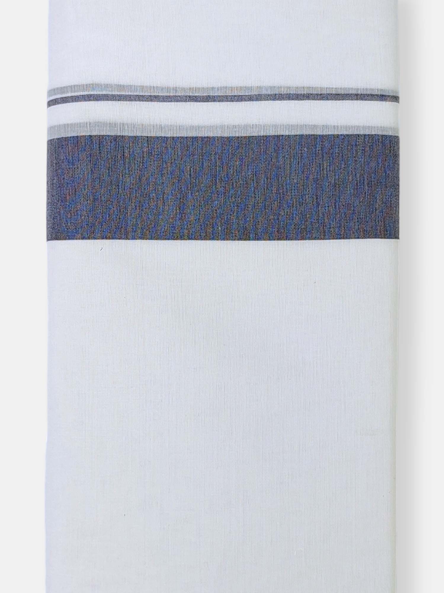 Cotton White Dhoti/Mundu for Men