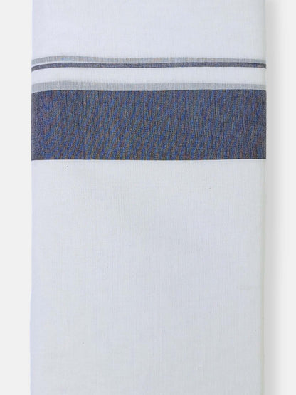 Cotton White Dhoti/Mundu for Men
