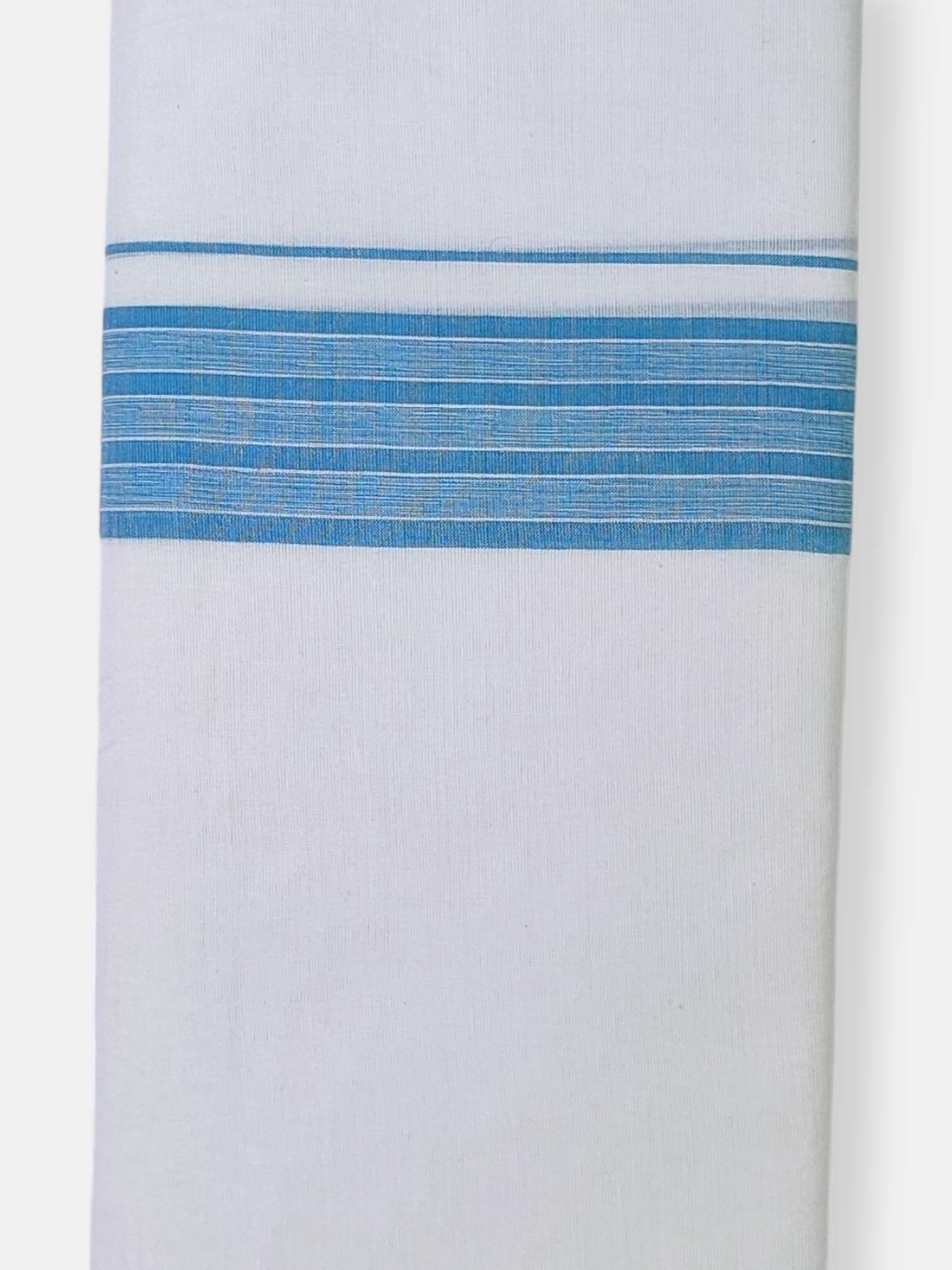 Cotton White Dhoti/Mundu for Men
