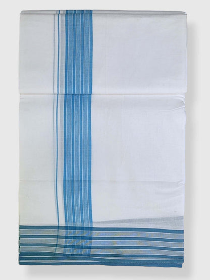 Cotton White Dhoti/Mundu for Men