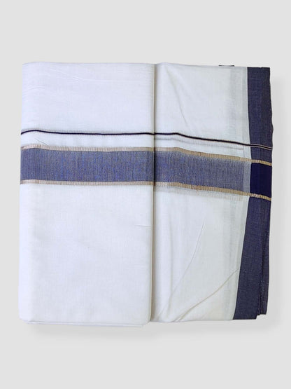 Cotton White Dhoti/Mundu for Men