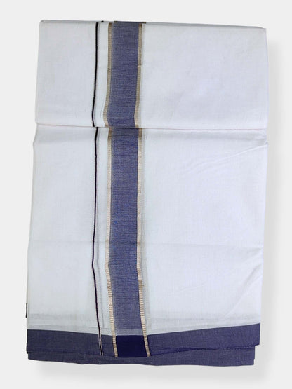 Cotton White Dhoti/Mundu for Men