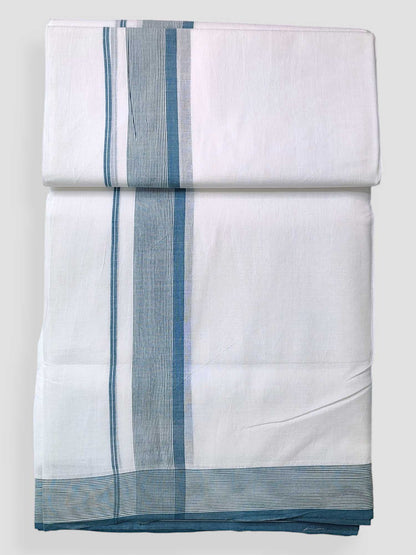 Cotton White Dhoti/Mundu for Men