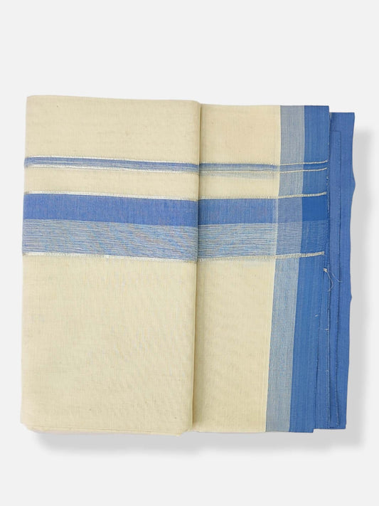 Pure Cotton Kerala Double Dhoti/Mundu
