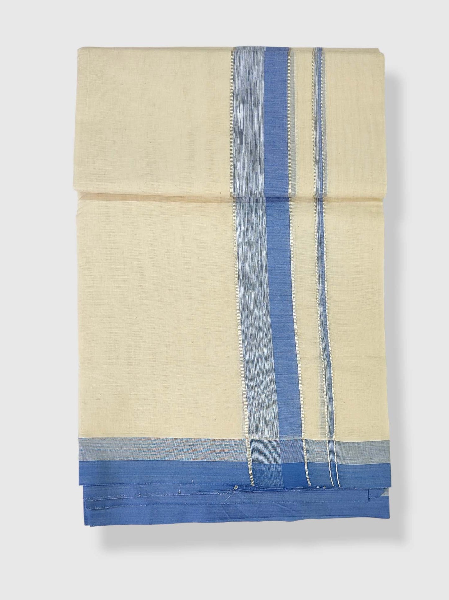 Pure Cotton Kerala Double Dhoti/Mundu