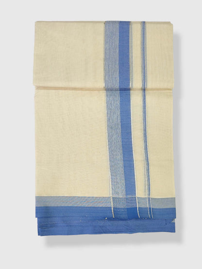 Pure Cotton Kerala Double Dhoti/Mundu