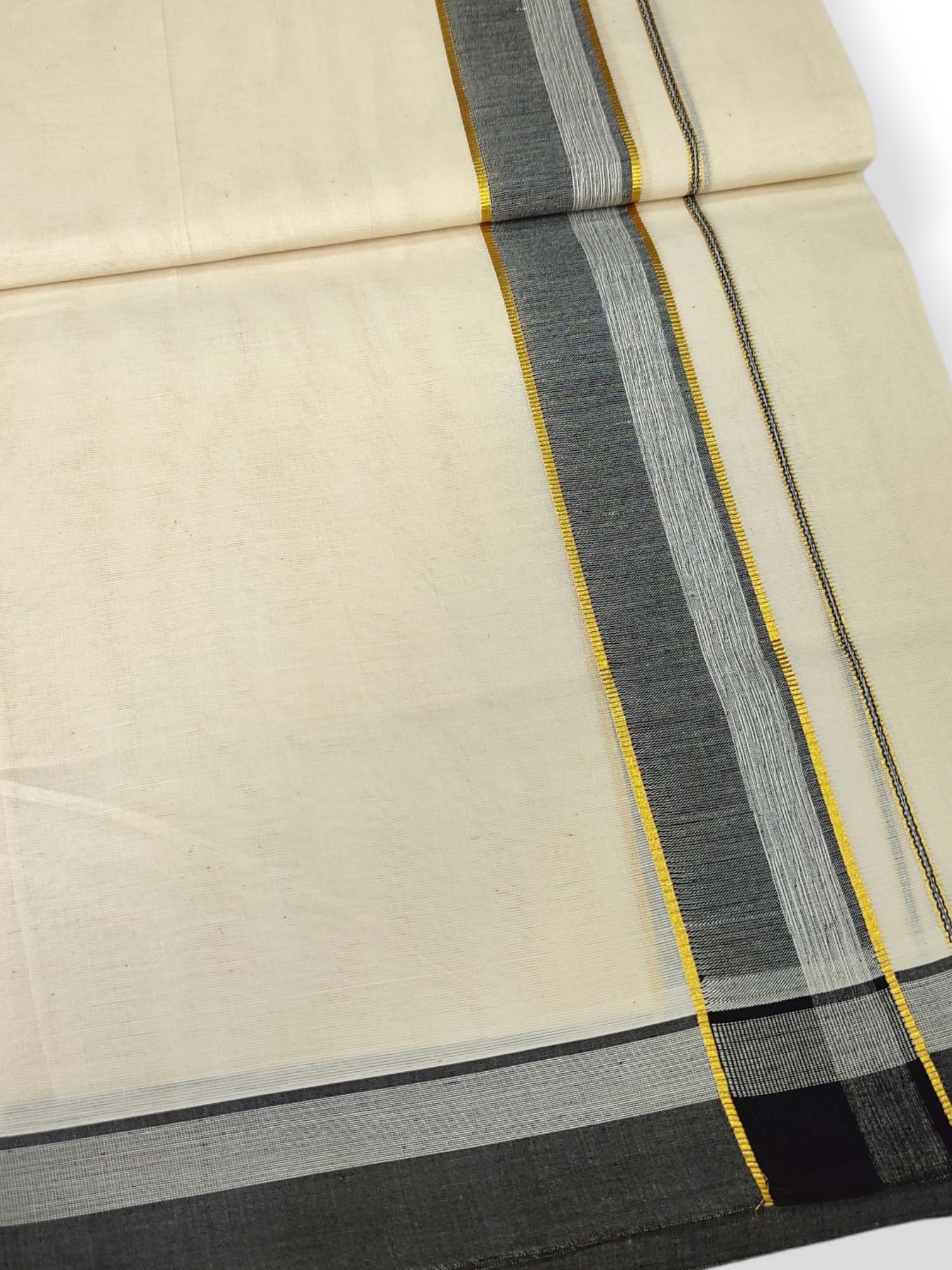 Pure Cotton Kerala Double Dhoti/Mundu