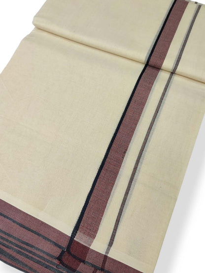 Pure Cotton Kerala Double Dhoti/Mundu
