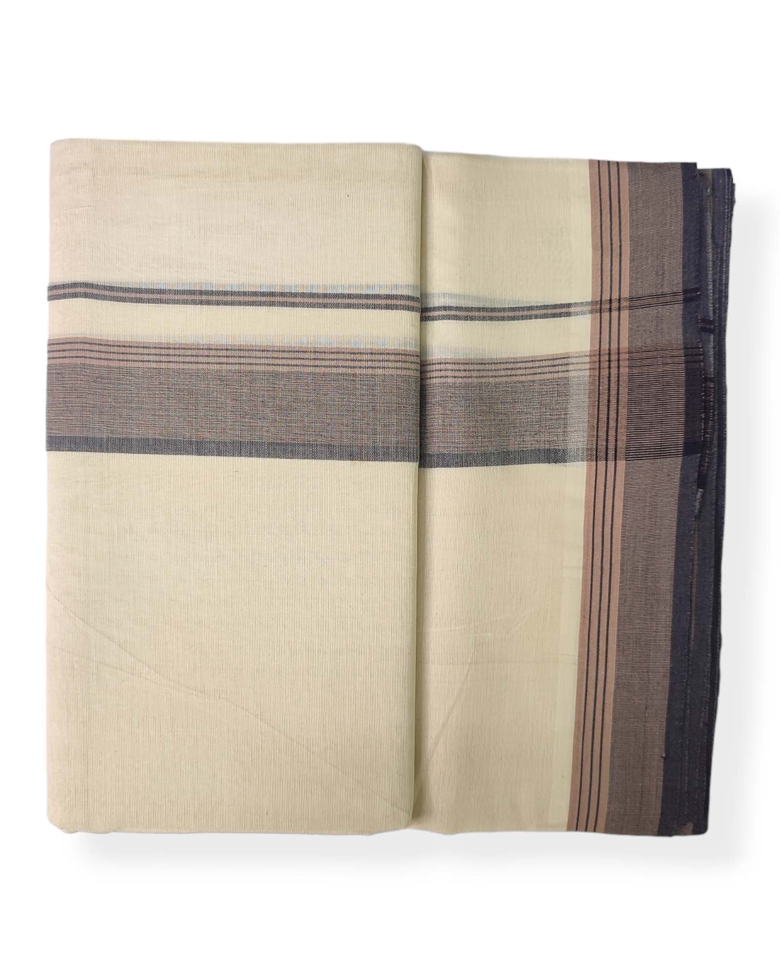 Pure Cotton Kerala Double Dhoti/Mundu