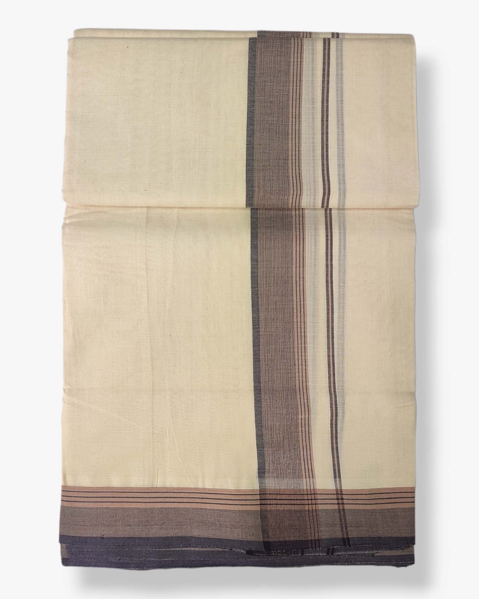 Pure Cotton Kerala Double Dhoti/Mundu