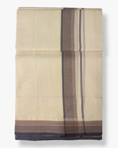 Pure Cotton Kerala Double Dhoti/Mundu