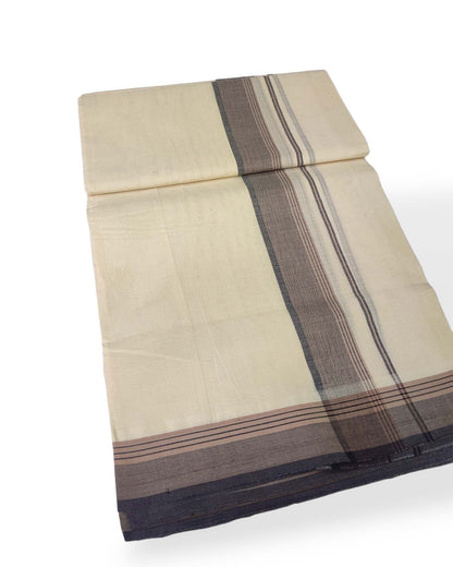 Pure Cotton Kerala Double Dhoti/Mundu