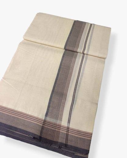 Pure Cotton Kerala Double Dhoti/Mundu