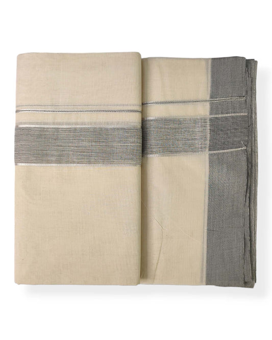 Pure Cotton Kerala Double Dhoti/Mundu
