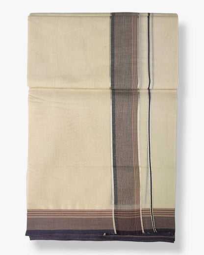 Pure Cotton Kerala Double Dhoti/Mundu