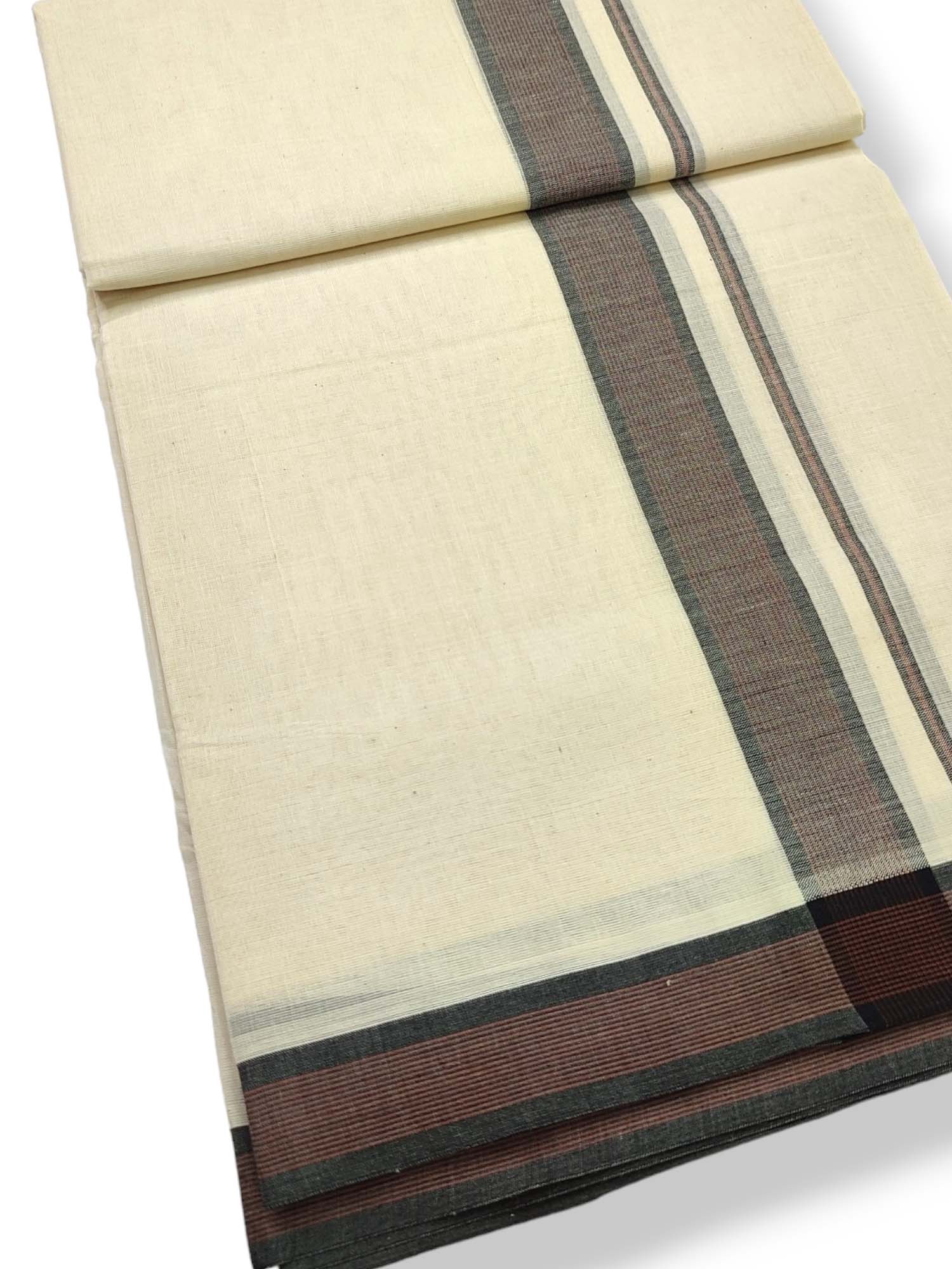 Pure Cotton Kerala Double Dhoti/Mundu