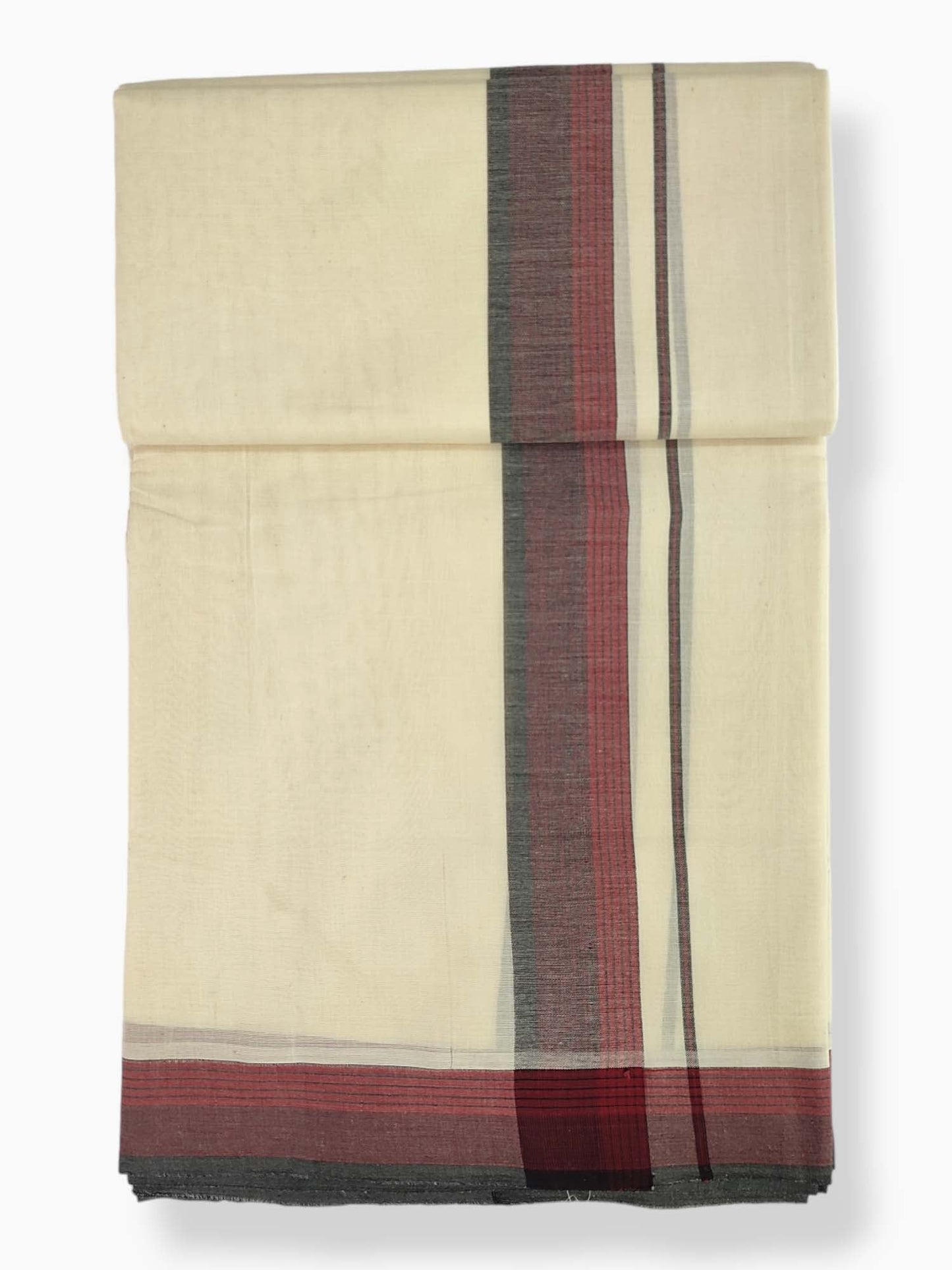 Pure Cotton Kerala Double Dhoti/Mundu