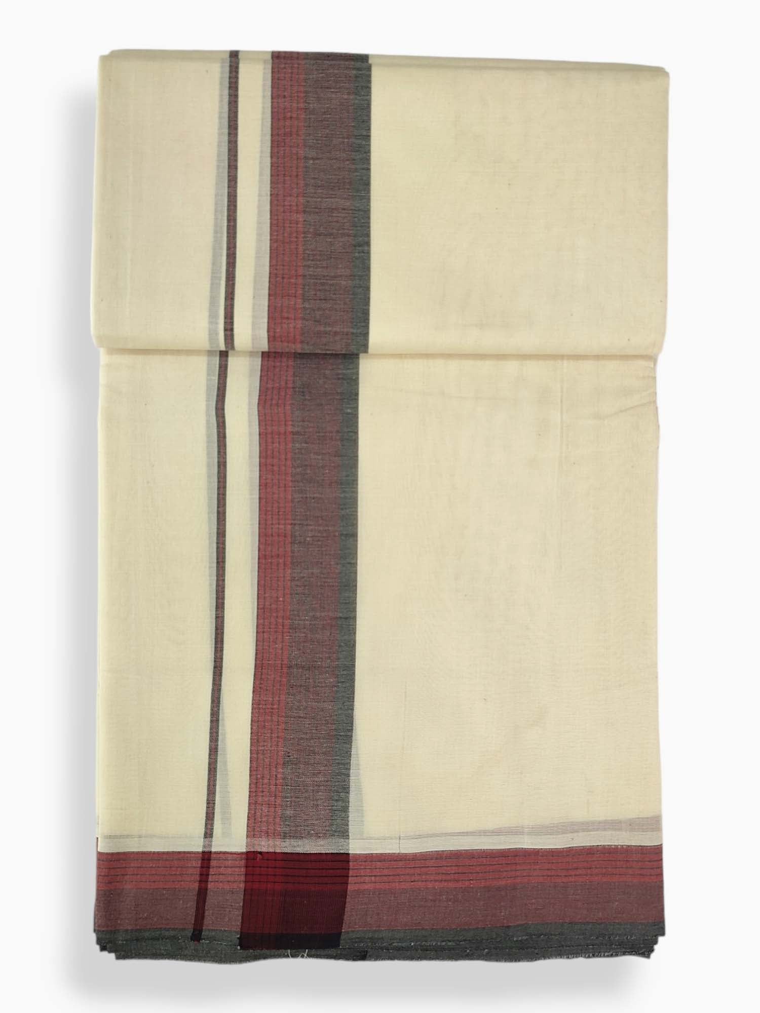 Pure Cotton Kerala Double Dhoti/Mundu