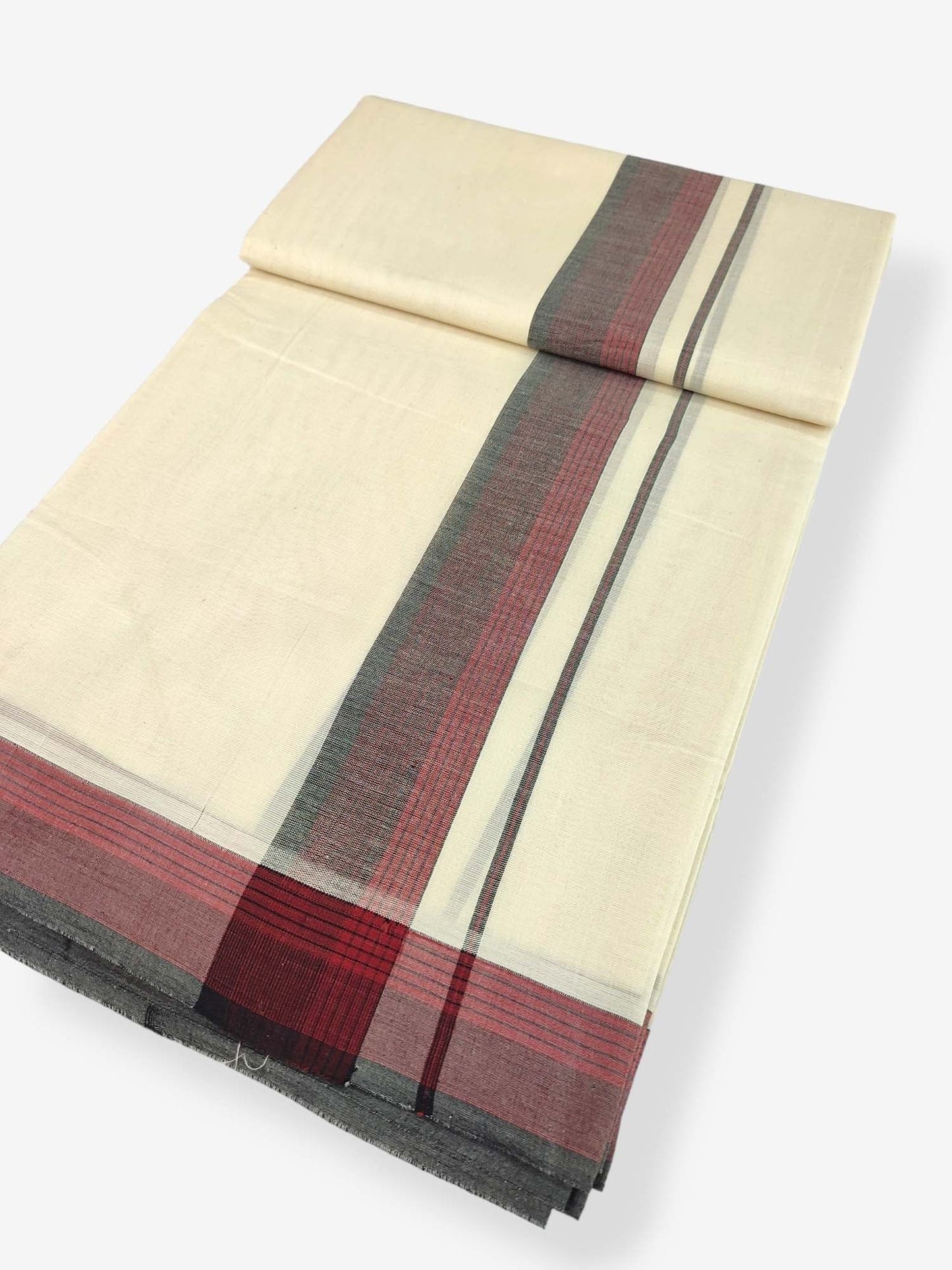 Pure Cotton Kerala Double Dhoti/Mundu