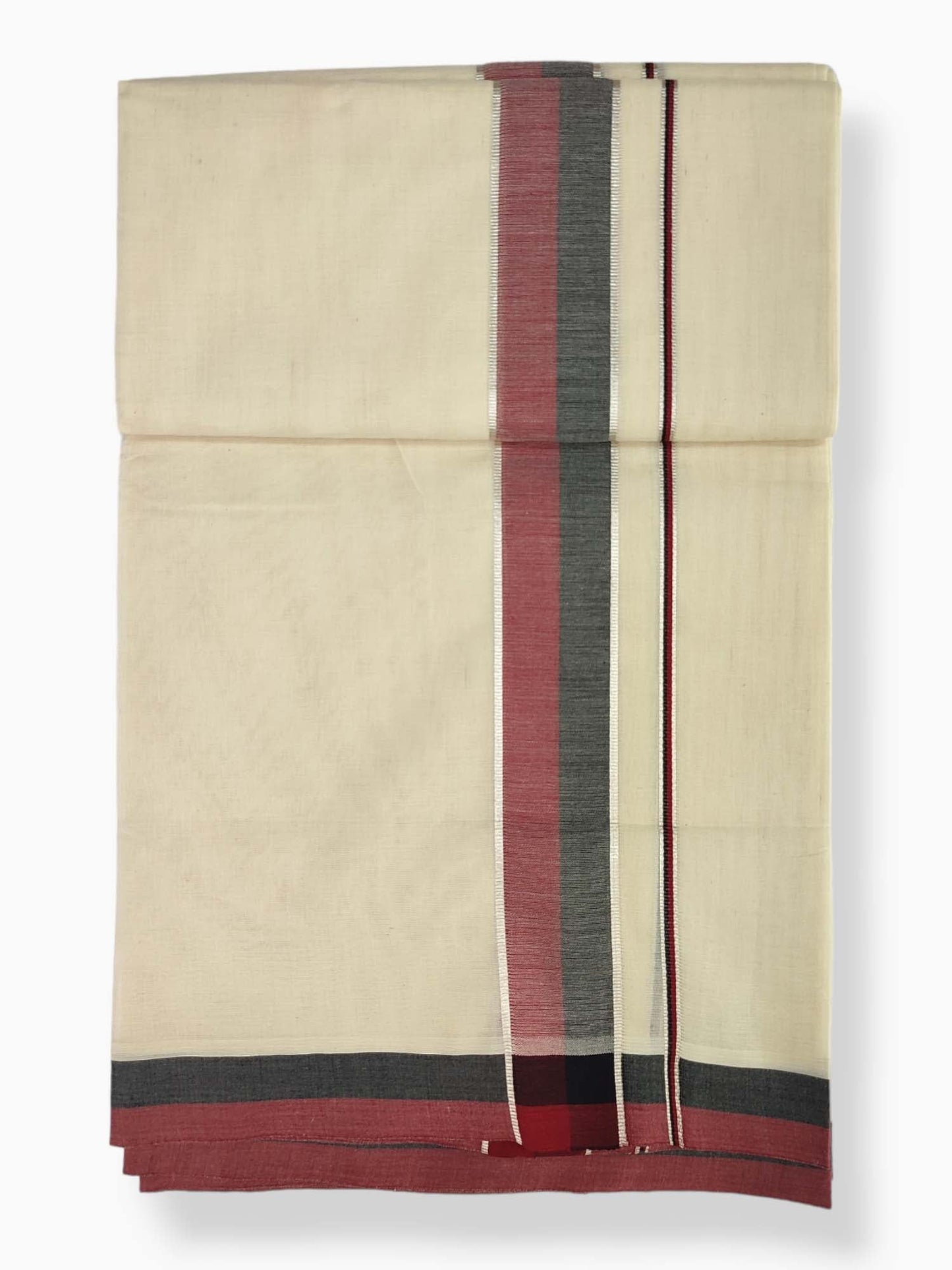 Pure Cotton Kerala Double Dhoti/Mundu